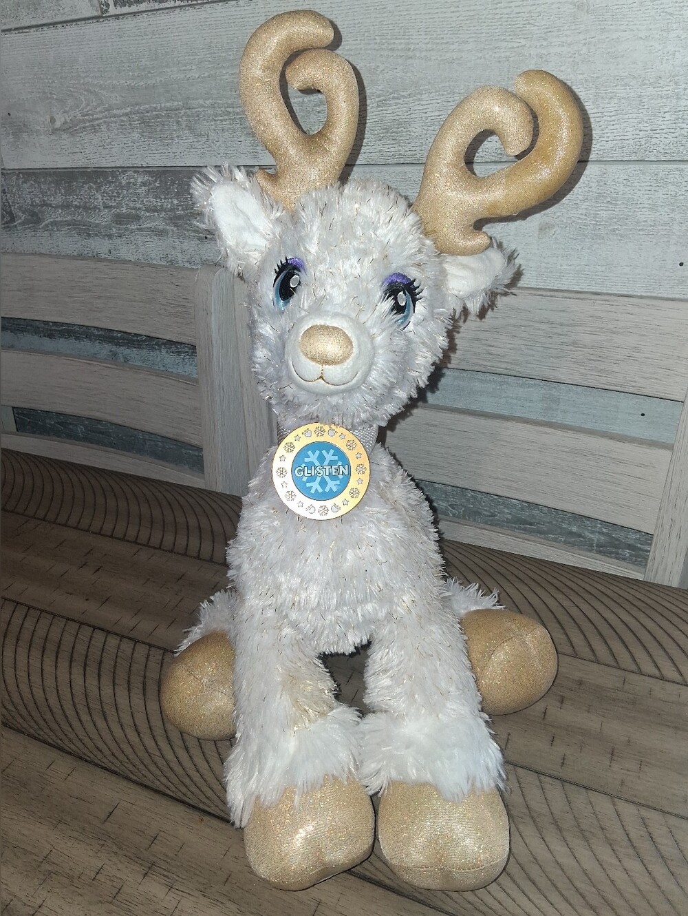 Build A Bear Glisten the Star-Powered Reindeer, plush